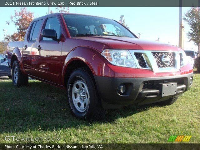 2011 Nissan Frontier S Crew Cab in Red Brick