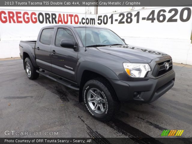 2013 Toyota Tacoma TSS Double Cab 4x4 in Magnetic Gray Metallic