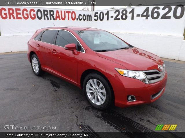 2013 Toyota Venza LE in Barcelona Red Metallic