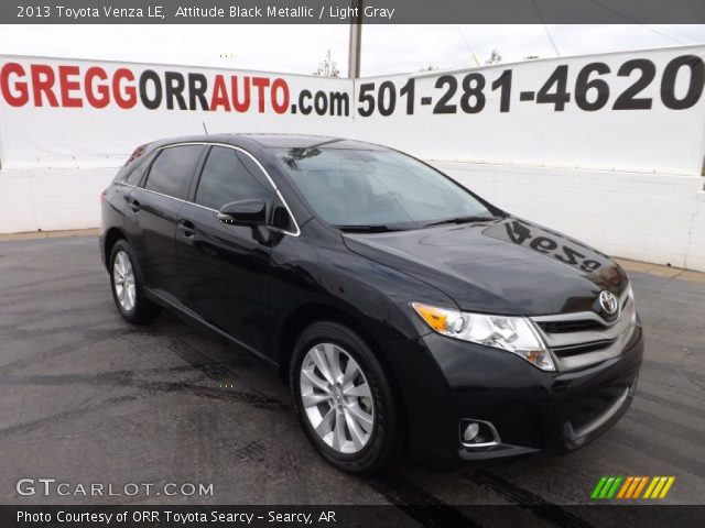 2013 Toyota Venza LE in Attitude Black Metallic