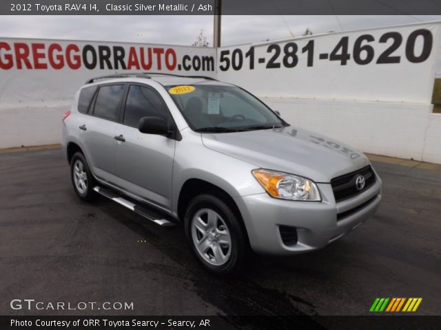 2012 Toyota RAV4 I4 in Classic Silver Metallic