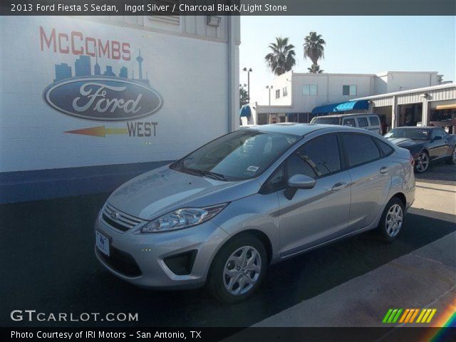 2013 Ford Fiesta S Sedan in Ingot Silver
