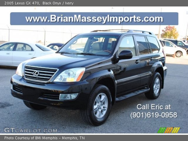 2005 Lexus GX 470 in Black Onyx