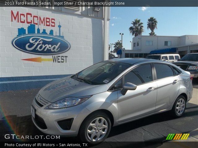 2013 Ford Fiesta S Sedan in Ingot Silver