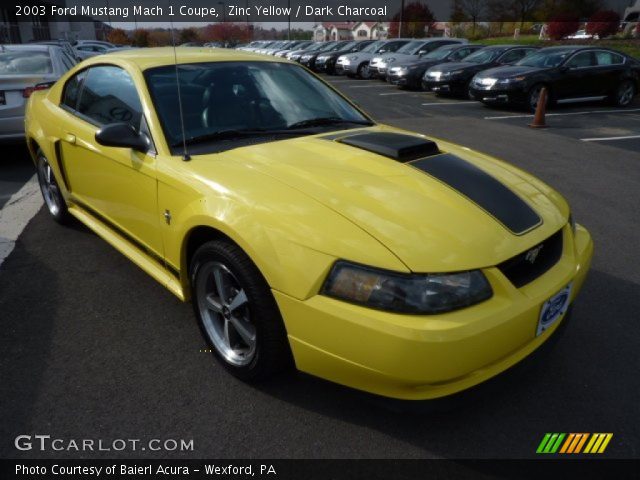 2003 Ford Mustang Mach 1 Coupe in Zinc Yellow