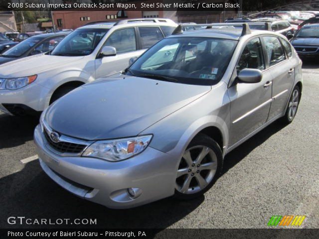 2008 Subaru Impreza Outback Sport Wagon in Steel Silver Metallic