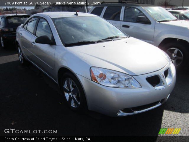 2009 Pontiac G6 V6 Sedan in Quicksilver Metallic
