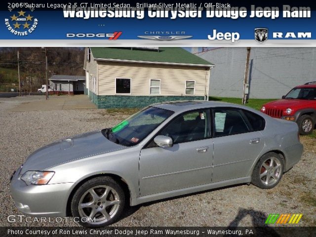 2006 Subaru Legacy 2.5 GT Limited Sedan in Brilliant Silver Metallic