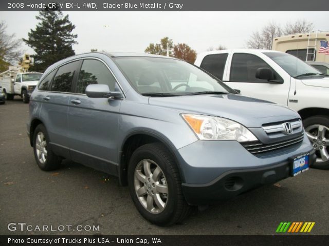 2008 Honda cr v glacier blue #3