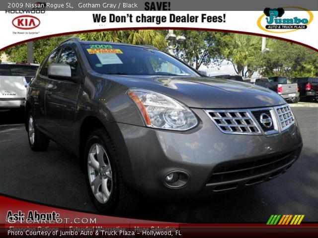 2009 Nissan Rogue SL in Gotham Gray
