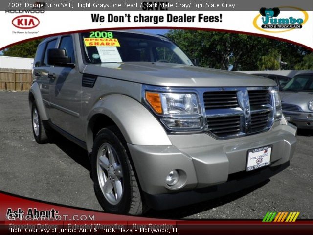 2008 Dodge Nitro SXT in Light Graystone Pearl