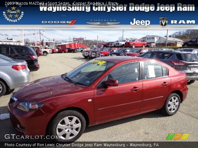 2009 Mazda MAZDA3 i Sport Sedan in Copper Red Mica