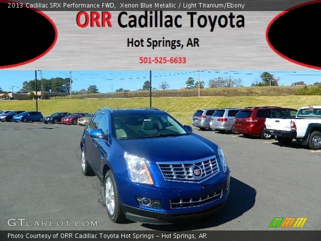 2013 Cadillac SRX Performance FWD in Xenon Blue Metallic