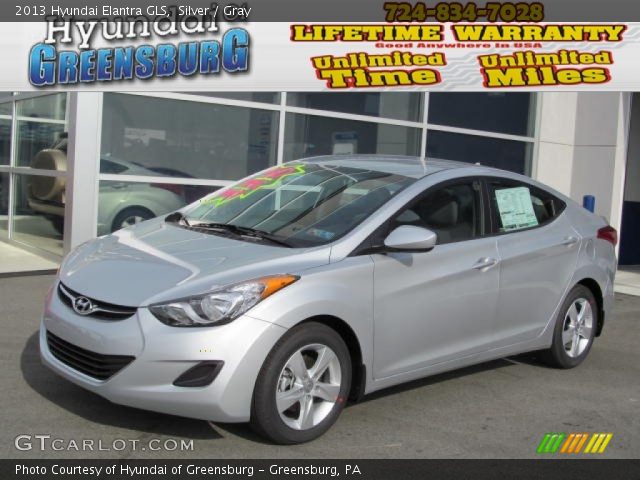 2013 Hyundai Elantra GLS in Silver