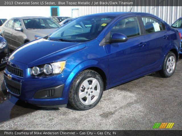 2013 Chevrolet Sonic LS Sedan in Blue Topaz Metallic