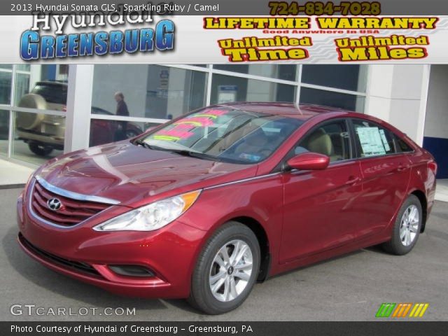 2013 Hyundai Sonata GLS in Sparkling Ruby