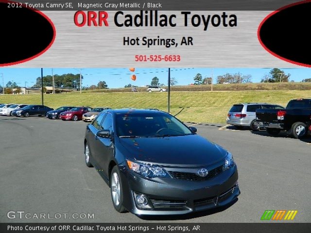 2012 Toyota Camry SE in Magnetic Gray Metallic