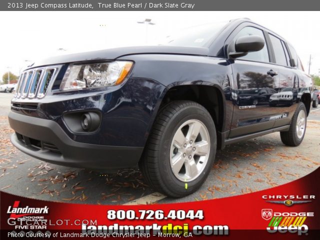 2013 Jeep Compass Latitude in True Blue Pearl