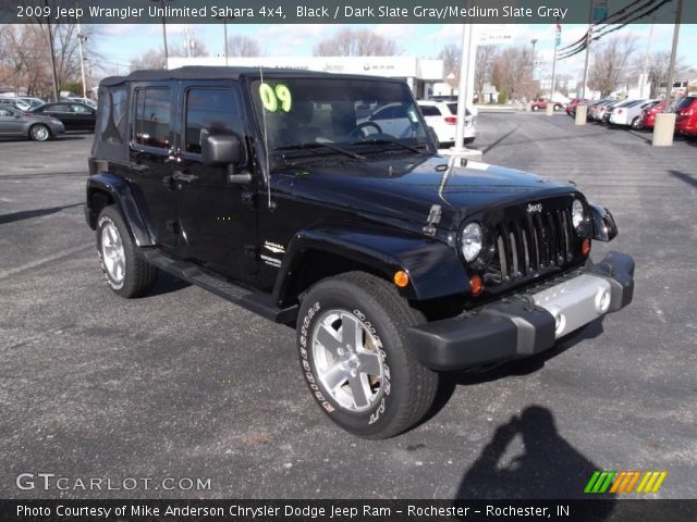 2009 Jeep Wrangler Unlimited Sahara 4x4 in Black