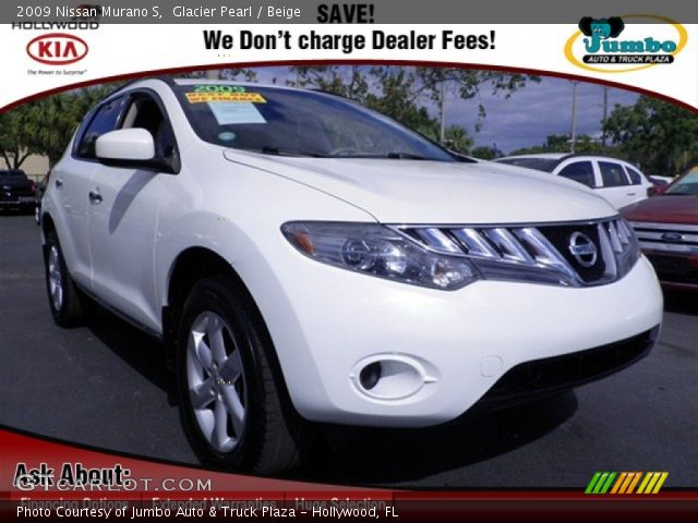 2009 Nissan Murano S in Glacier Pearl
