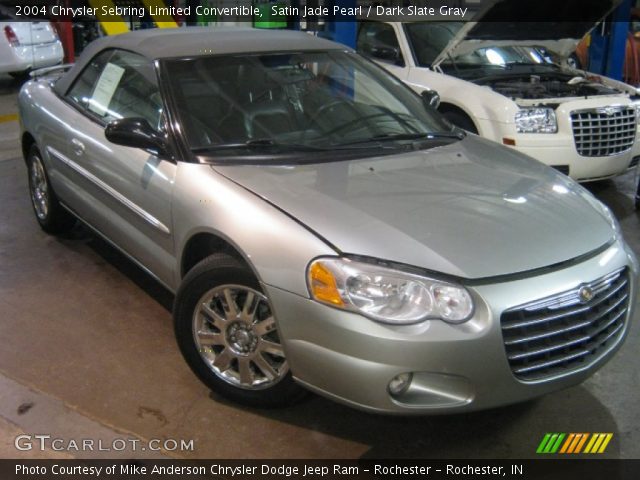 2004 Chrysler Sebring Limited Convertible in Satin Jade Pearl