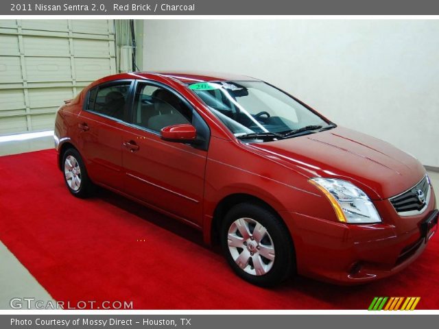 2011 Nissan Sentra 2.0 in Red Brick
