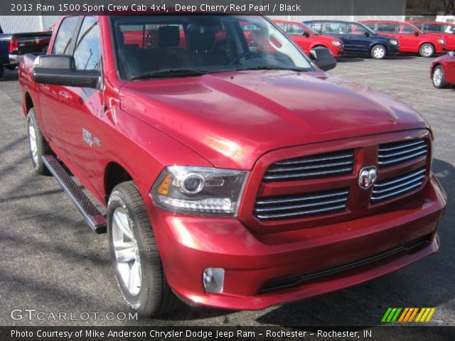 2013 Ram 1500 Sport Crew Cab 4x4 in Deep Cherry Red Pearl