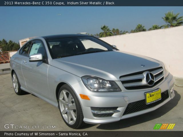 2013 Mercedes-Benz C 350 Coupe in Iridium Silver Metallic