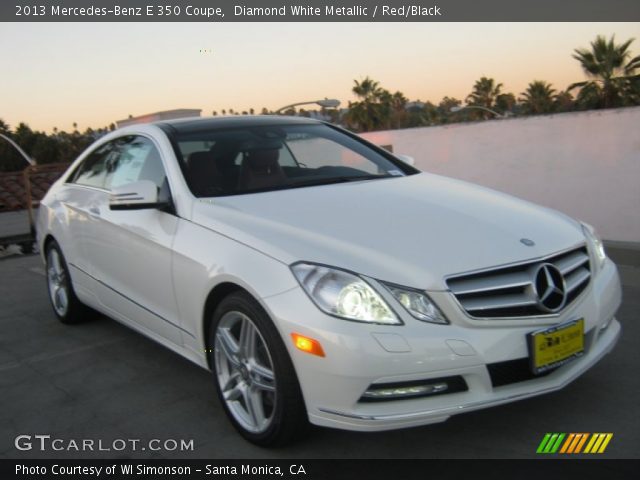 2013 Mercedes-Benz E 350 Coupe in Diamond White Metallic