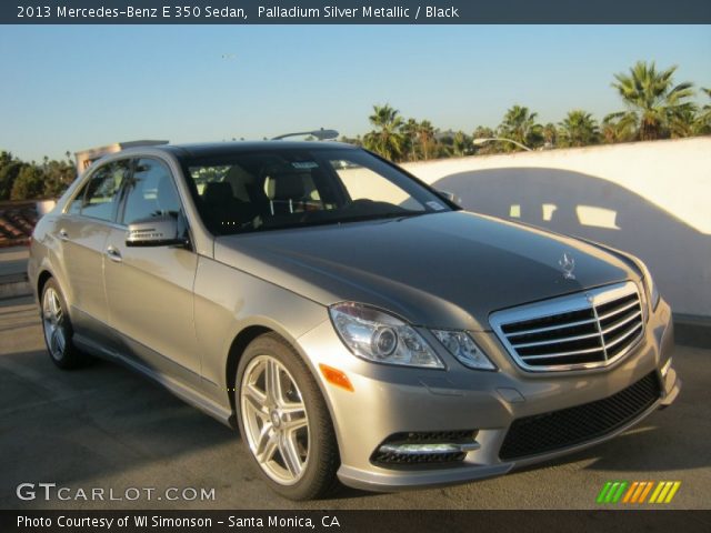 2013 Mercedes-Benz E 350 Sedan in Palladium Silver Metallic