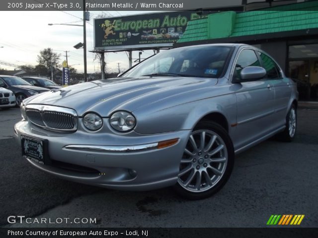 2005 Jaguar X-Type 3.0 in Platinum Metallic