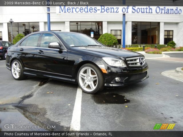 2009 Mercedes-Benz C 300 Luxury in Black