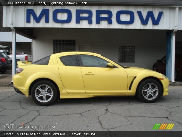 2004 Mazda RX-8 Sport in Lightning Yellow