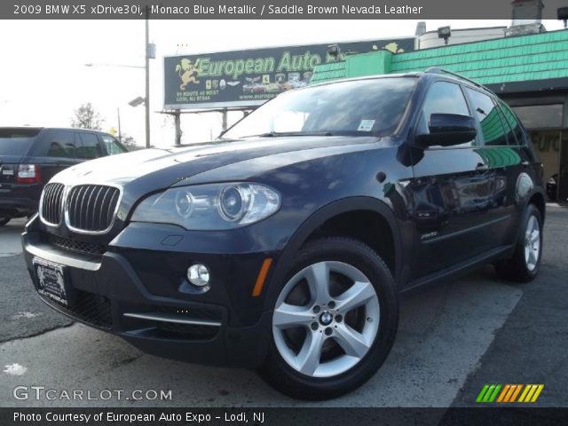 2009 BMW X5 xDrive30i in Monaco Blue Metallic