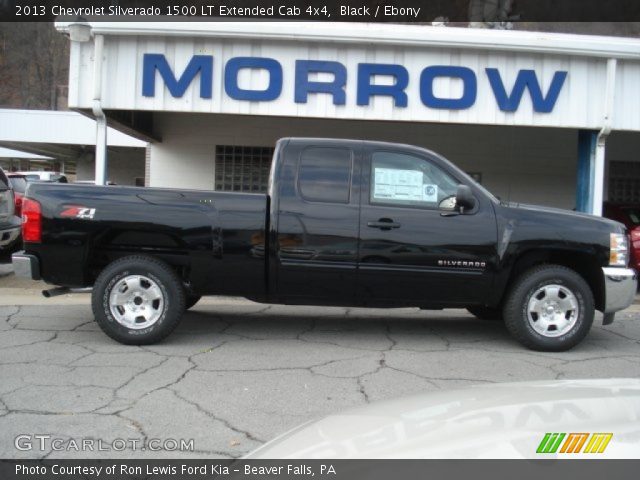 2013 Chevrolet Silverado 1500 LT Extended Cab 4x4 in Black