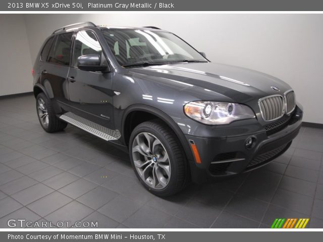 2013 BMW X5 xDrive 50i in Platinum Gray Metallic