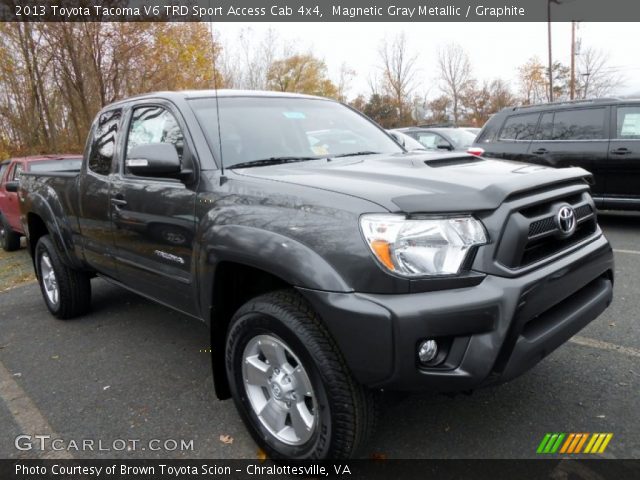 2013 Toyota Tacoma V6 TRD Sport Access Cab 4x4 in Magnetic Gray Metallic