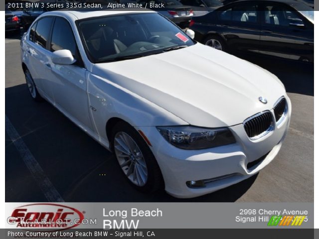 2011 BMW 3 Series 335d Sedan in Alpine White