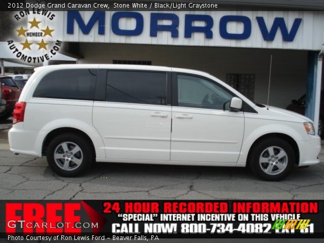 2012 Dodge Grand Caravan Crew in Stone White