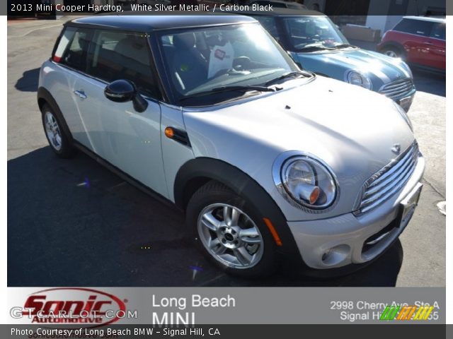 2013 Mini Cooper Hardtop in White Silver Metallic