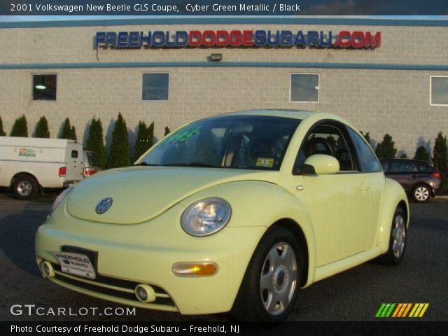 2001 Volkswagen New Beetle GLS Coupe in Cyber Green Metallic