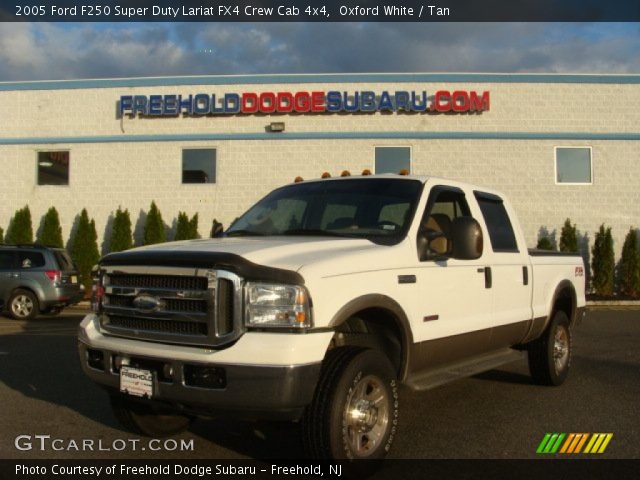 2005 Ford F250 Super Duty Lariat FX4 Crew Cab 4x4 in Oxford White