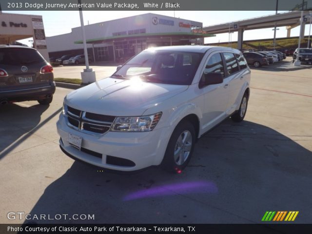 2013 Dodge Journey American Value Package in White
