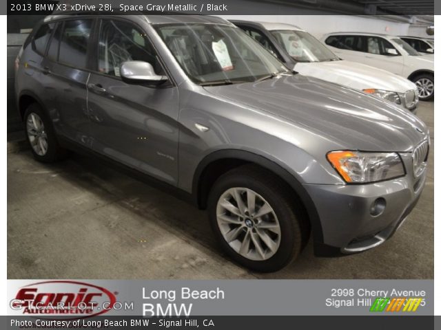 2013 BMW X3 xDrive 28i in Space Gray Metallic