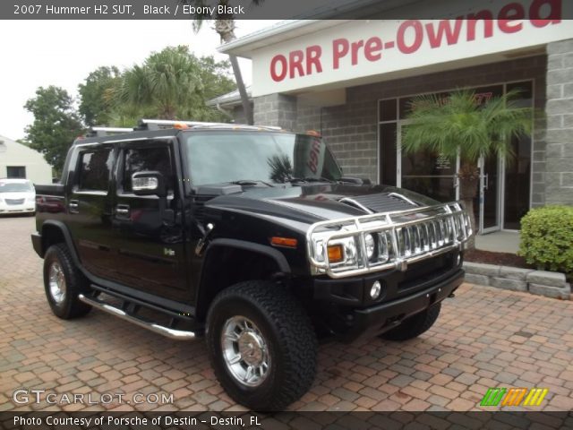 2007 Hummer H2 SUT in Black
