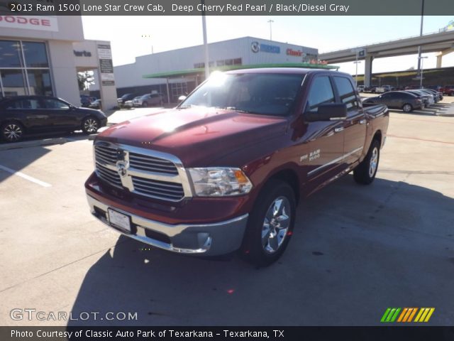 2013 Ram 1500 Lone Star Crew Cab in Deep Cherry Red Pearl