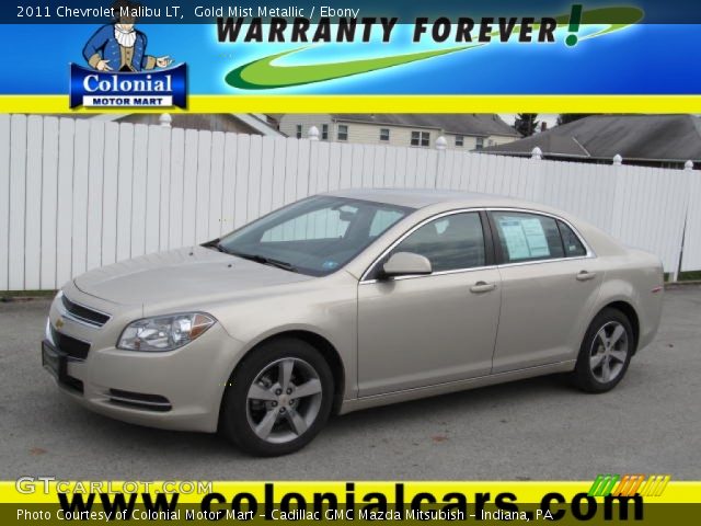 2011 Chevrolet Malibu LT in Gold Mist Metallic