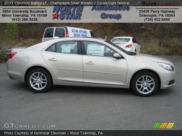 2013 Chevrolet Malibu LT in Champagne Silver Metallic
