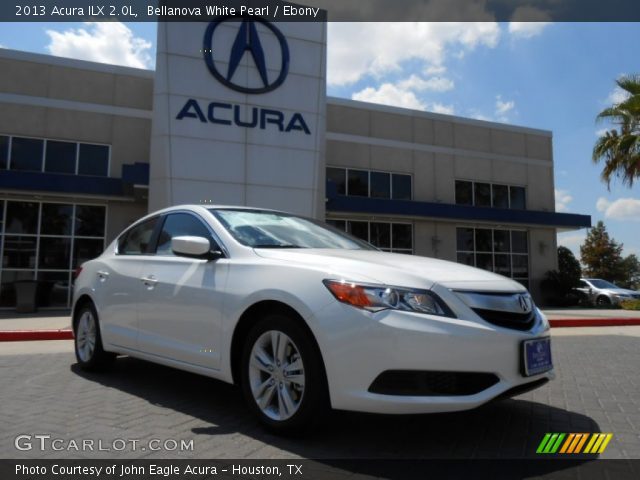 2013 Acura ILX 2.0L in Bellanova White Pearl