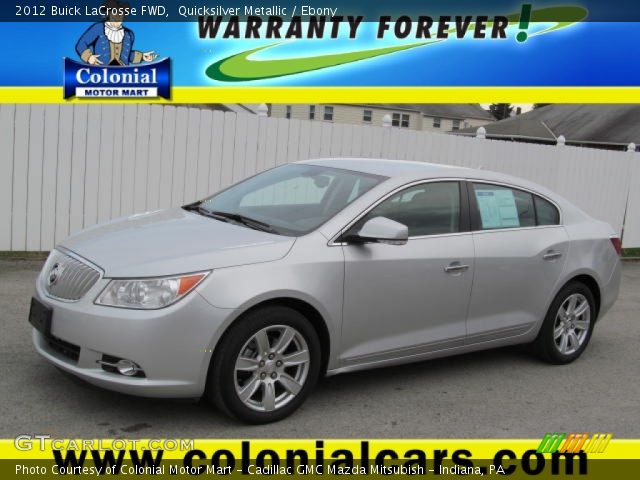 2012 Buick LaCrosse FWD in Quicksilver Metallic